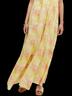 Tiered Strap Maxi Dress