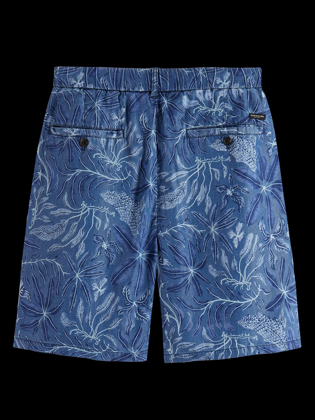 Twilt - Allover Printed Pleated Chino Shorts