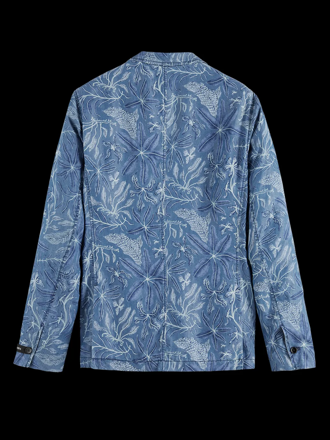 Unconstructed Allover Printed Tencel™ Blazer