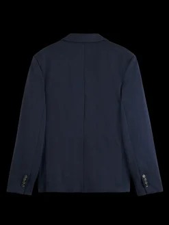 Unconstructed Regular-Fit Knitted Blazer