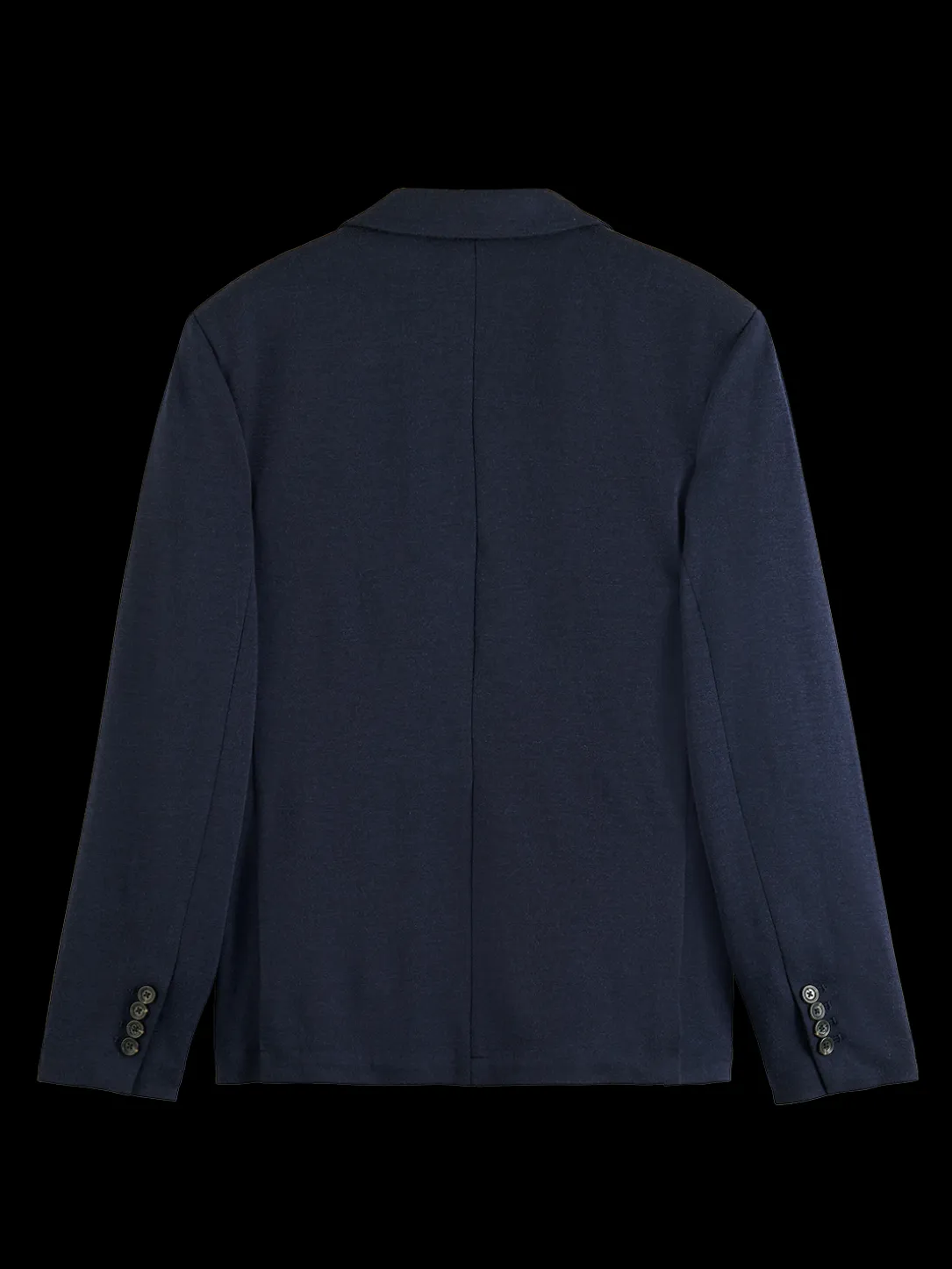 Unconstructed Regular-Fit Knitted Blazer