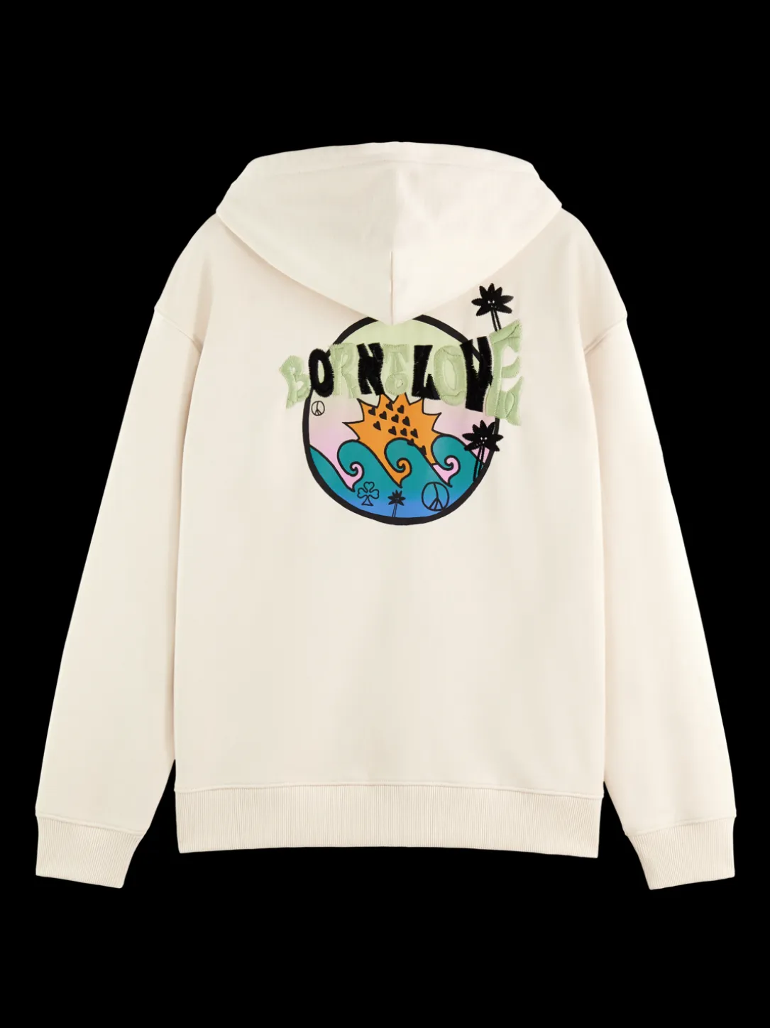 Unisex Born To Love Artwork Hoodie