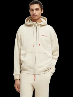 Unisex Organic Cotton Zip-Thru Hoodie