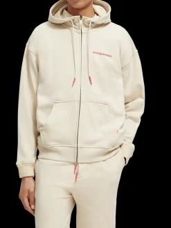 Unisex Organic Cotton Zip-Thru Hoodie