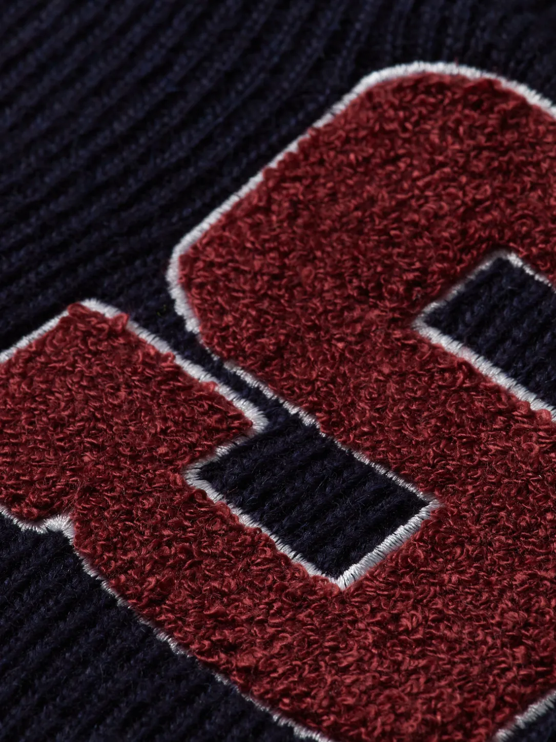 Varsity Embroidered Pullover