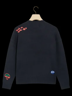Varsity Embroidered Pullover