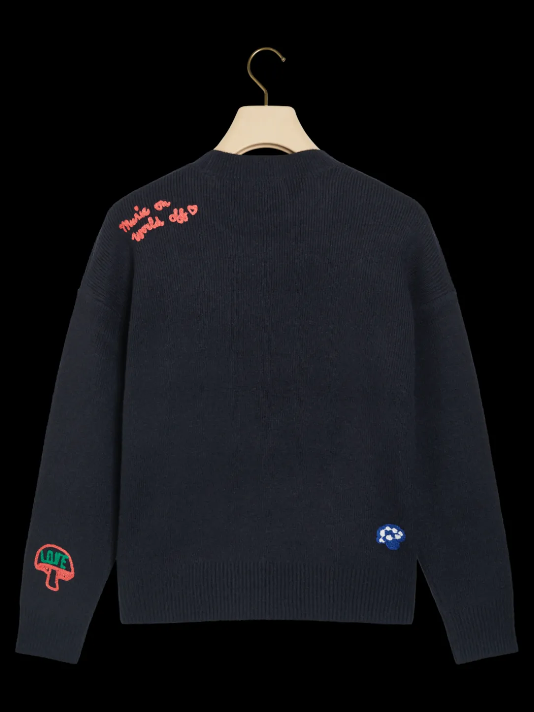 Varsity Embroidered Pullover