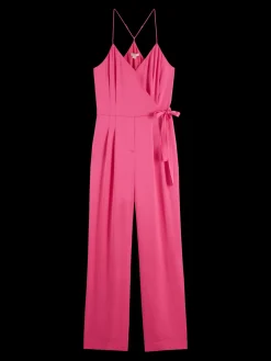 V-Neck Racerback Jumpsuit
