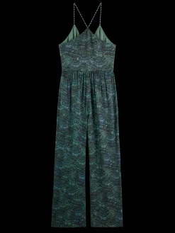 Waisted Belt Detail Jumpsuit