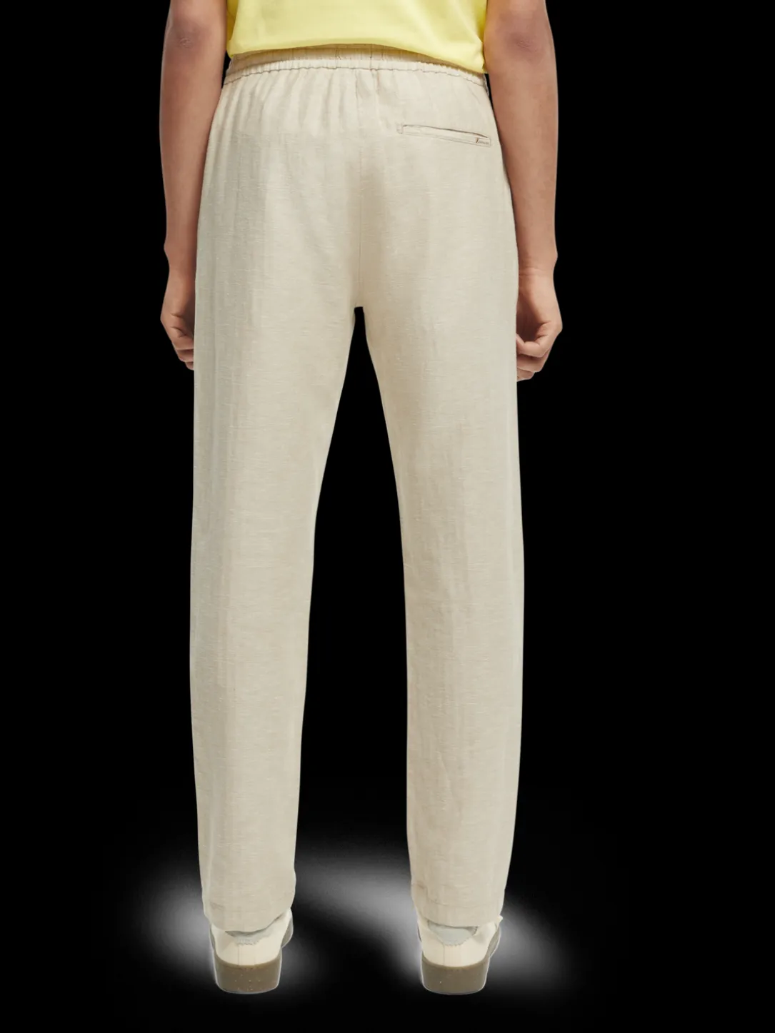 Warren Regular Straight-Fit Linen-Blend Jogger