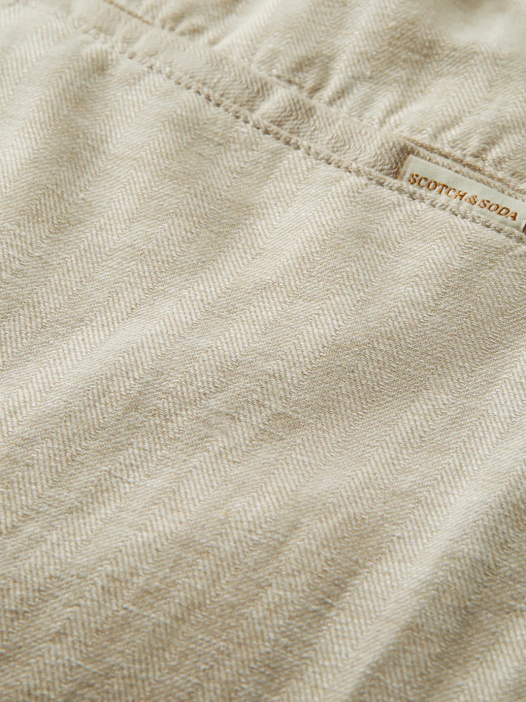 Warren Regular Straight-Fit Linen-Blend Jogger