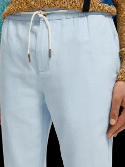 Warren Straight Leg Linen-Blended Jogger
