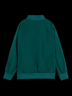 Water-Repellent Bomber Jacket