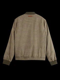 Yarn-Dyed Bomber Jacket