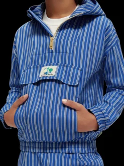 Yarn-Dyed Half-Zip Jacket