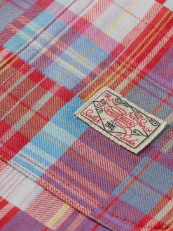 Zip-Front Check Shirt
